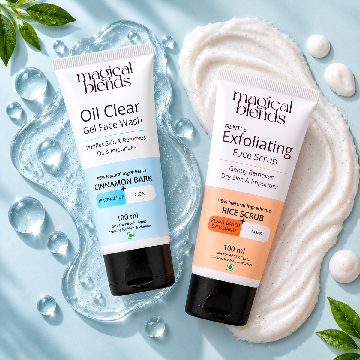 Oil & Acne Exfoliating Combo