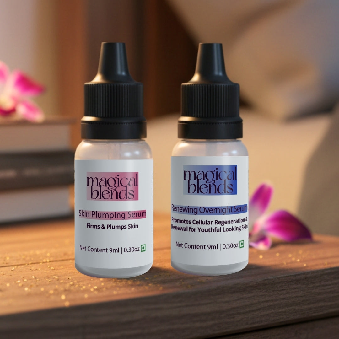 Skin Plumping & Renewing Overnight Serum Combo