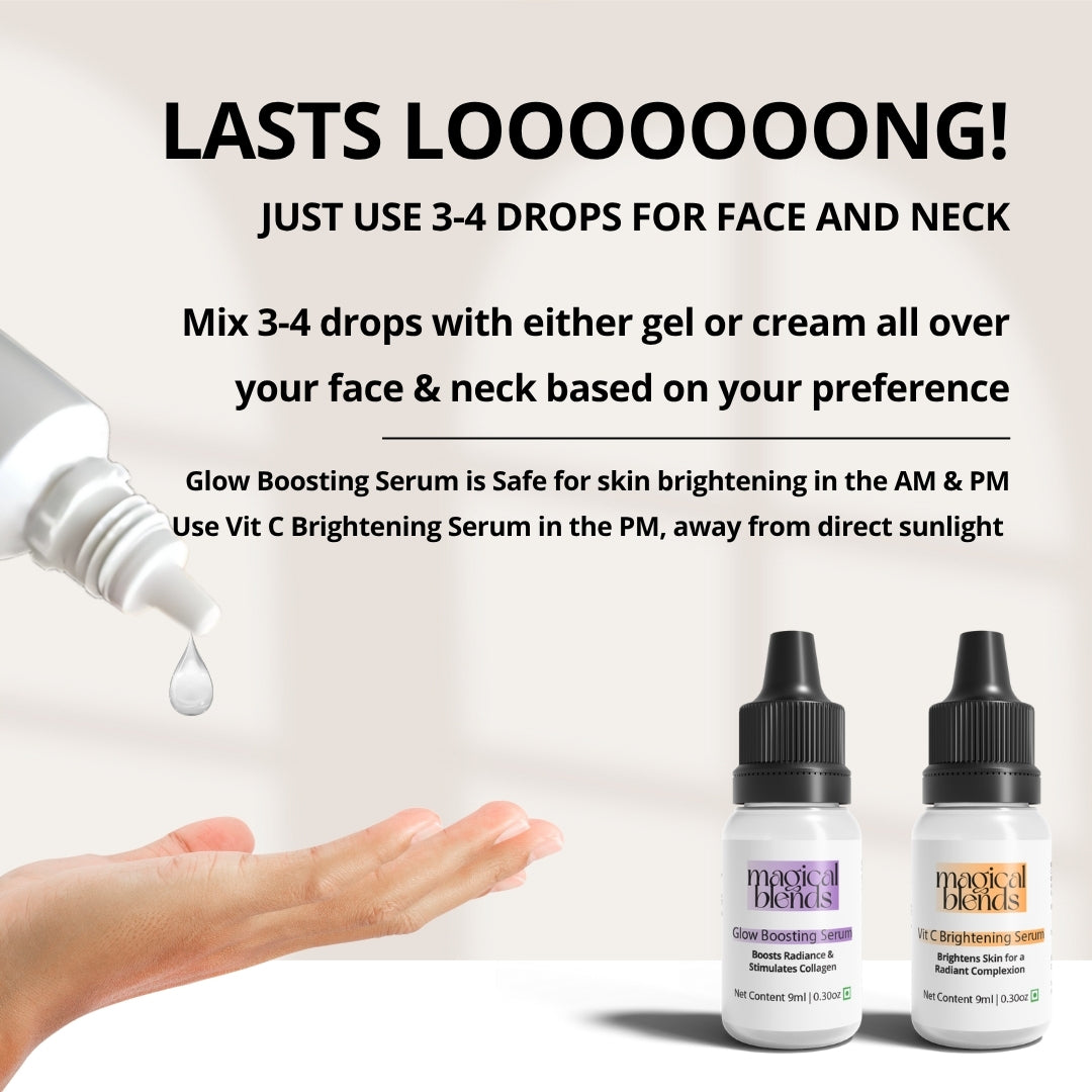 Glow Boosting & Vit C Serum Combo