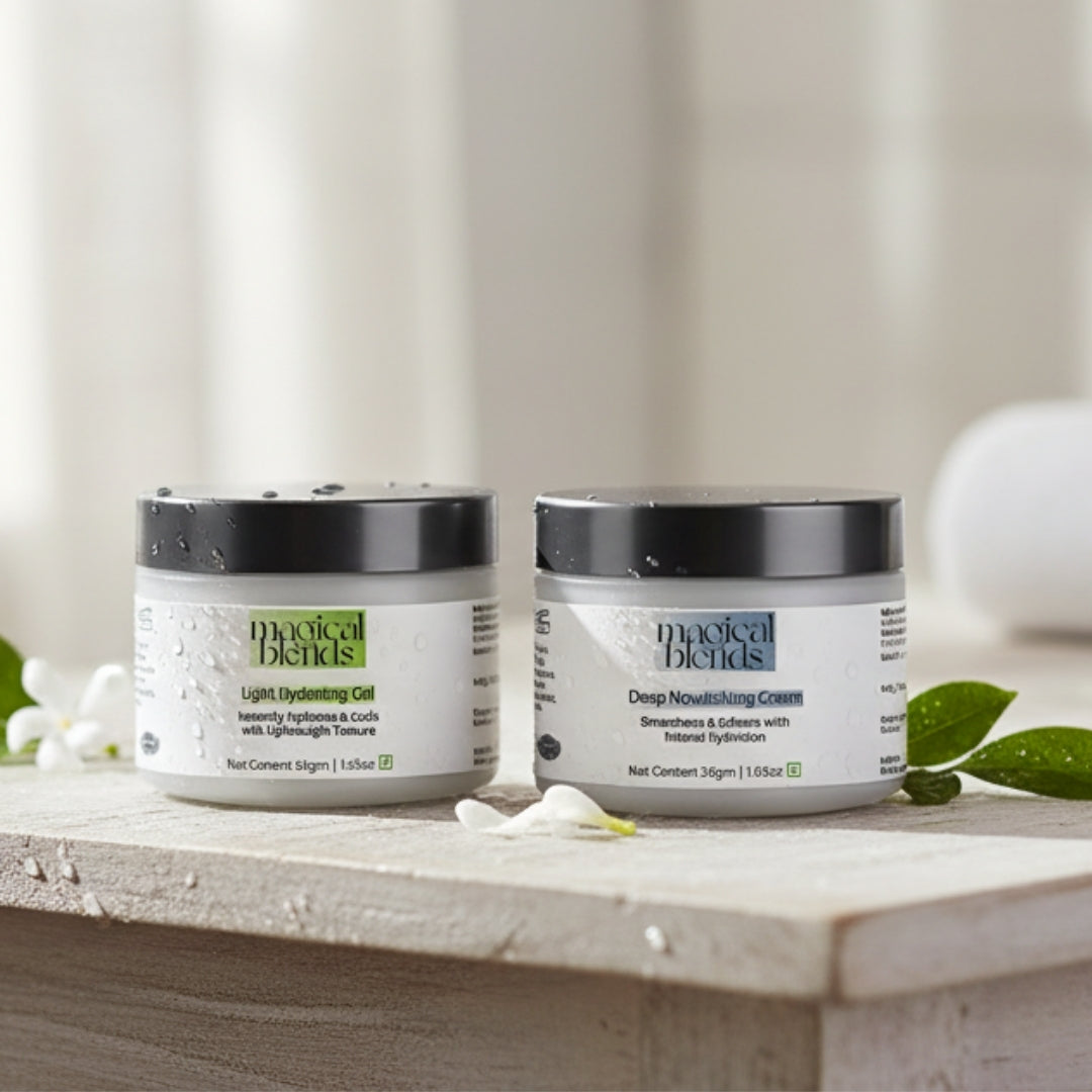 Moisturiser Combo: Gel & Cream