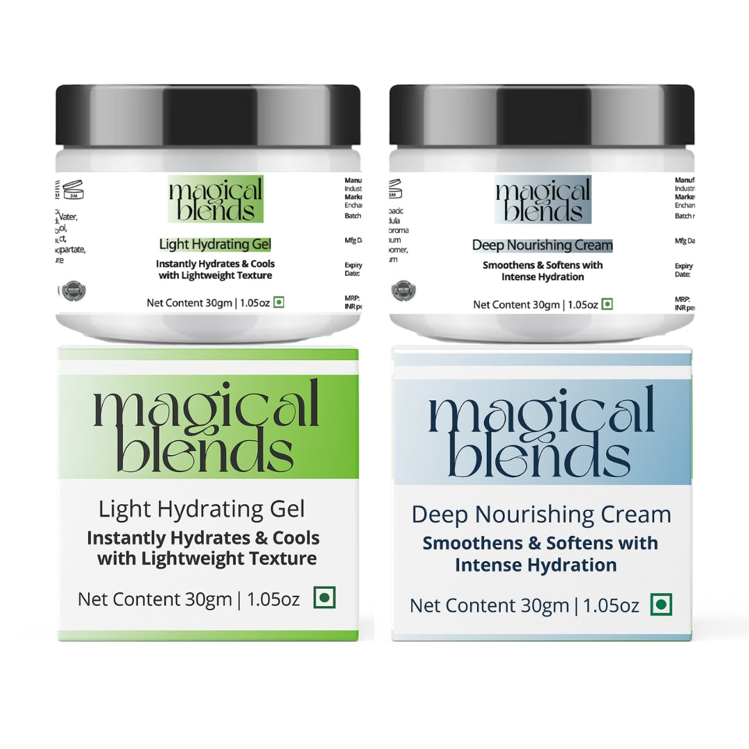 Moisturiser Combo: Gel & Cream