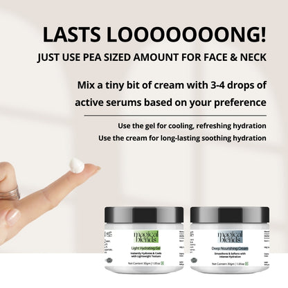 Moisturiser Combo: Gel & Cream