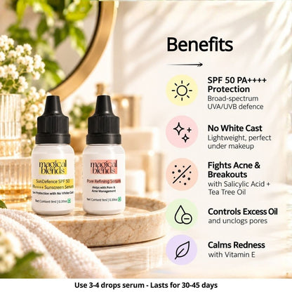 Sun Damage & Acne Protection Combo