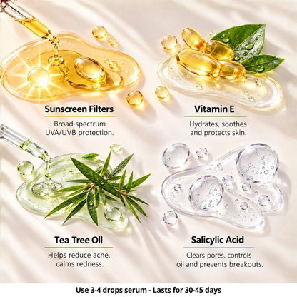 Sun Damage & Acne Protection Combo