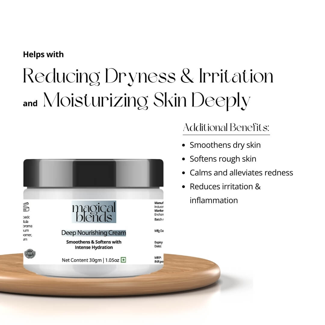 Deep Nourishing Cream Benefit