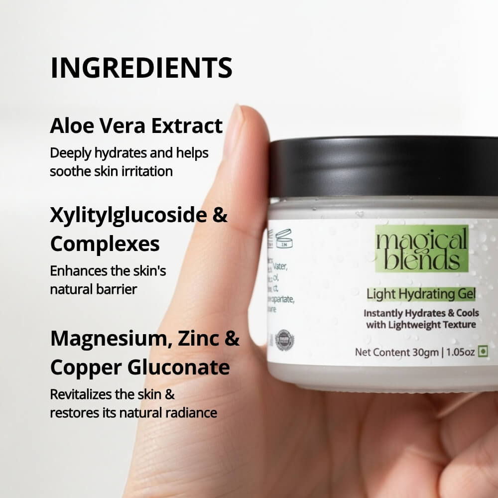 Moisturisers: Gel & Cream Combo