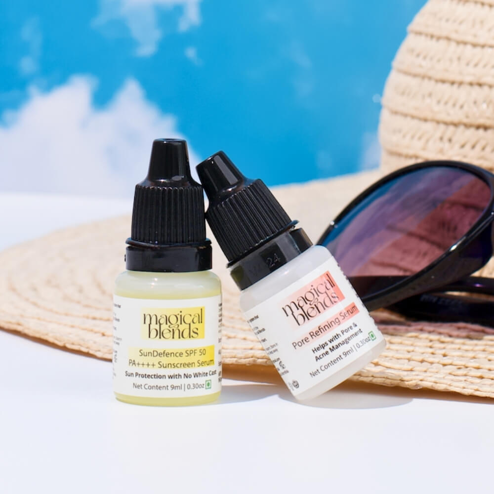 Sunscreen & Pore Refining Serum Combo